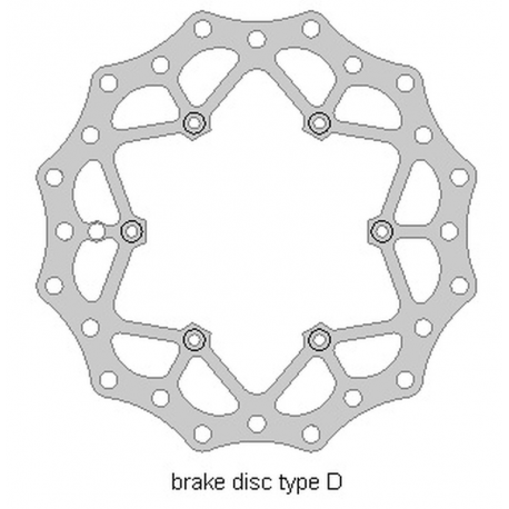 DELTA BRAKING TARCZA HAMULCOWA PRZÓD BETA 2T/4T '13-21, WAVE ULTRA LIGHT (260X126,5X3MM) (6X6,5MM) (NG1293)