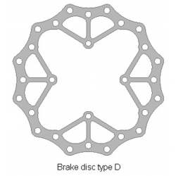 DELTA BRAKING TARCZA HAMULCOWA PRZÓD KAWASAKI KX 250 '15-21, KX 450 '15-21, WAVE ULTRA LIGHT (270X109,5X4MM) (4X9,5MM) (NG1151)