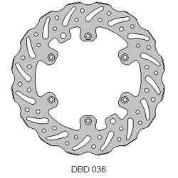 DELTA BRAKING TARCZA HAMULCOWA PRZÓD KTM 2T/4T '91-21, HUSABERG, HUSQVARNA, GAS-GAS '21, WAVE (260X126,5X3MM) (6X6,5MM) (NG140)