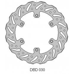 DELTA BRAKING TARCZA HAMULCOWA PRZÓD YAMAHA WR 125 '92-00, YZ 125 '90-00,WR/YZ 250 '90-00, WRF/YZF 400/426 '98-00, WAVE (245X118