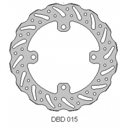 DELTA BRAKING TARCZA HAMULCOWA TYŁ KAWASAKI KX 125 '03-08, KX 250 '03-18, 21, KX 450 '06-18, 21, KLX 450 '07-21, KXE 450'10-20,