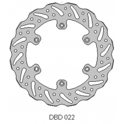 DELTA BRAKING TARCZA HAMULCOWA TYŁ SUZUKI RM 125 '88-10, RM 250 '88-10, DRZ 250 '01-07, YAMAHA YZ 125 '01-16, YZ/YZF/WR 250 '01-