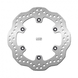 NG 2021/06 TARCZA HAMULCOWA TYŁ KAWASAKI KLR 650 '90-'07, KLE 500 '91-'07 (230X120X5MM) (6X10,5MM) WAVE