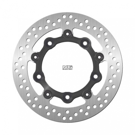 NG 2021/06 TARCZA HAMULCOWA TYŁ KTM DUKE 690 '08-19, DUKE 790 '18-20 (240X107,5X5MM) (5X8,5MM) PŁYWAJĄCA