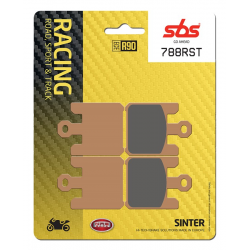 SBS PROMOCJA KLOCKI HAMULCOWE KH369 TRACK&SPORT SINTER KOLOR ZŁOTY (ZAMIENIA MIESZANKĘ RS)