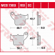 TRW LUCAS NOWY TOWAR 2021/6 KLOCKI HAMULCOWE KH346 ORGANIC HONDA CR 125 / 250 02-07, CRF 450 02-17, TYŁ