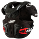 LEATT (2021/2022) OSŁONA KLATKI PIERSIOWEJ Z OSŁONĄ SZYI / KARKU NECK BRACE FUSION VEST 2.0 JUNIOR KOLOR CZARNY (150-165CM) ROZM