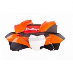 POLISPORT KOMPLET PLASTIKÓW KTM EXC/EXC-F 14-16 KOLOR OEM (15)