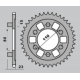 CHT ZĘBATKA TYLNA 3555 38 APRILIA AF1 125 90-93 (A4150019380)