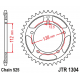 JT ZĘBATKA TYLNA 4357 41 HONDA VT750C '98-'07, CBF 500 '04-'08 (PC39) (JTR1304.41ZBK) (ŁAŃC. 525) KOLOR CZARNY