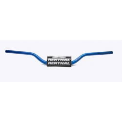 RENTHAL KIEROWNICA 1,1/8 CALA (28,6MM) MX FATBAR BLUE HONDA CR/CRF, KAWASAKI KX/KXF KOLOR NIEBIESKI Z GĄBKĄ