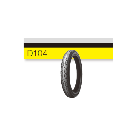 DUNLOP OPONA 2.50-17 D104 38L TT PRZÓD NA ZAMÓWIENIE