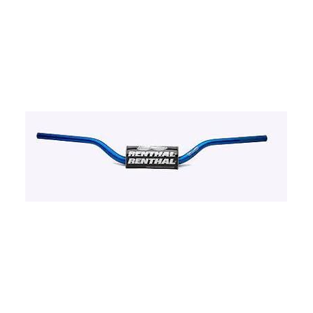 RENTHAL KIEROWNICA 1,1/8 CALA (28,6MM) MX FATBAR BLUE RC SX/SXF 06-09, SUZUKI RM/RMZ 06-13 KOLOR NIEBIESKI Z GĄBKĄ