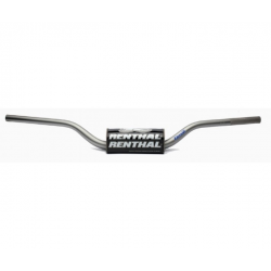 RENTHAL KIEROWNICA 1,1/8 CALA (28,6MM) MX FATBAR GREY RC SX/SXF 06-09, SUZUKI RM/RMZ 06-13 KOLOR SZARY Z GĄBKĄ