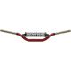 RENTHAL KIEROWNICA 1,1/8 CALA (28,6MM) MX TWINWALL 999 HANDLEBAR RED MCGRATH / SHORT PADDED KOLOR CZERWONY Z GĄBKĄ