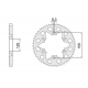 CHT ZĘBATKA TYLNA 899 38 (897-38) KTM SX/EXC SXF/EXCF ALL MODEL '88-'21