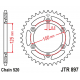 JT ZĘBATKA TYLNA 899 42 KTM SX/EXC (89942JTZBK) (ŁAŃC. 520) KOLOR CZARNY