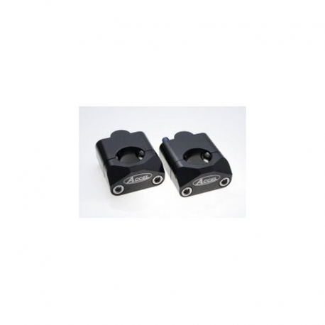 ACCEL MOCOWANIE KIEROWNICY (28,6MM) WYS. 20MM KOLOR CZARNY