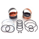 BEARING WORX ZESTAW TULEJEK (PANEWEK) ZAWIESZENIA PRZEDNIEGO HONDA CRF 250R (09) (38-6080)