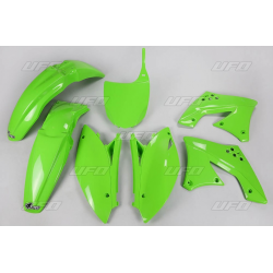 UFO KOMPLET PLASTIKÓW KAWASAKI KXF 250 '09, KXF 250 '12 KOLOR ZIELONY