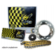 REGINA ZESTAW NAPĘDOWY SUZUKI GSF 600/650 BANDIT 94-06 (15/47/112/530ZRT) ŁAŃCUCH DO 1000 CCM ZŁOTY (Z-RING), ZĘBATKA P/T SUNSTA