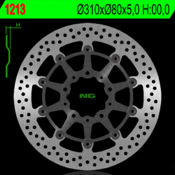 NG TARCZA HAMULCOWA PRZÓD KAWASAKI ZX6R 636 13-16, Z800 12-17, ZX10R 08-15, Z1000 14-20, ZZR1400 06-17, GTR1400 07-18, ZX14 07-1