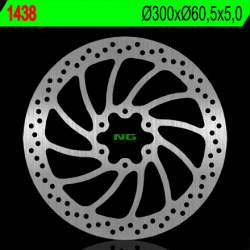 NG TARCZA HAMULCOWA PRZÓD KTM DUKE 125/200/390 '14-'16, RC 125/200/390 '14-'16, BMW G310 '16-'17 (300X60,5X4) (6X8,5MM)