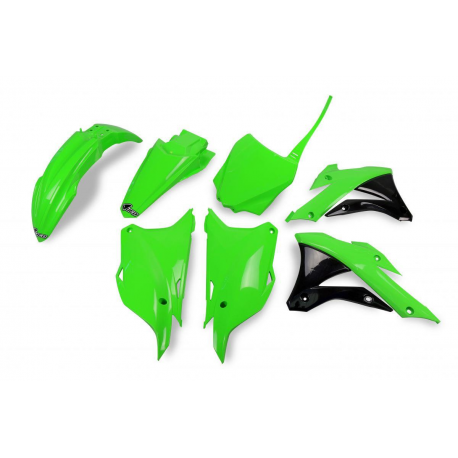 UFO KOMPLET PLASTIKÓW KAWASAKI KX 85 '14-'20 KOLOR OEM '20