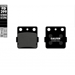 GALFER KLOCKI HAMULCOWE KH84/3 (GRUBOŚĆ 6,5MM)