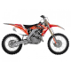 BLACKBIRD KOMPLET NAKLEJEK (OKLEIN) + POKROWIEC/POSZYCIE NA SIEDZENIE HONDA CRF 250 14-17, CRF 450 13-16 DREAM 4