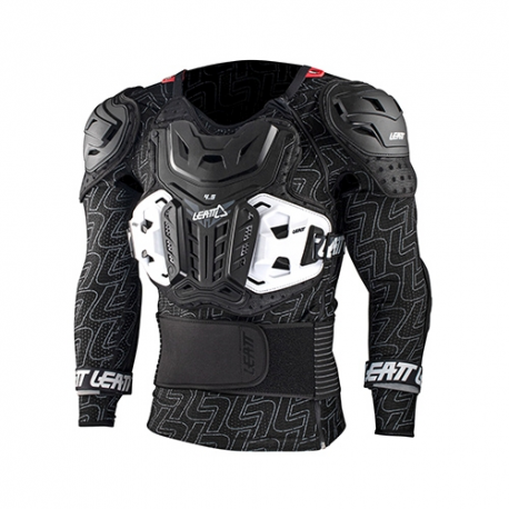 LEATT (2021/2022) OCHRANIACZ CIAŁA BODY PROTECTOR 4.5 PRO BLACK KOLOR CZARNY ROZMIAR XXL 184-196 cm