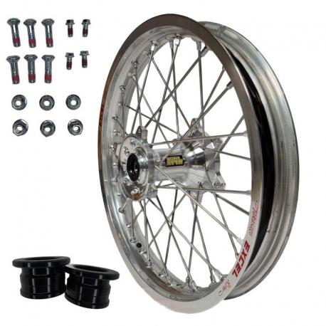 REX WHEELS PROMOCJA (EXCEL) KOMPLETNE KOŁO TYLNE 18 CALI 18-2,15 HONDA CRF 250 '02-'13 CRF 450 '02-'12 CRF 250/450X '04-'17, SRE