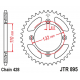 JT ZĘBATKA TYLNA 4486 49 ALUMINIOWA RACELITE KTM SX 85 '04-'18, 105 XC '07-'11 (448649JTA) (ŁAŃC. 428) KOLOR CZARNY