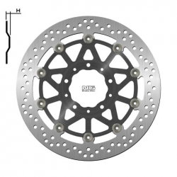 NG 2021/06 TARCZA HAMULCOWA PRZÓD KAWASAKI Z1000/ZZR1400 '17-20 (310X80X5,5MM) (5X10,5MM) PŁYWAJĄCA (ŚRODEK ALUMINIOWY)