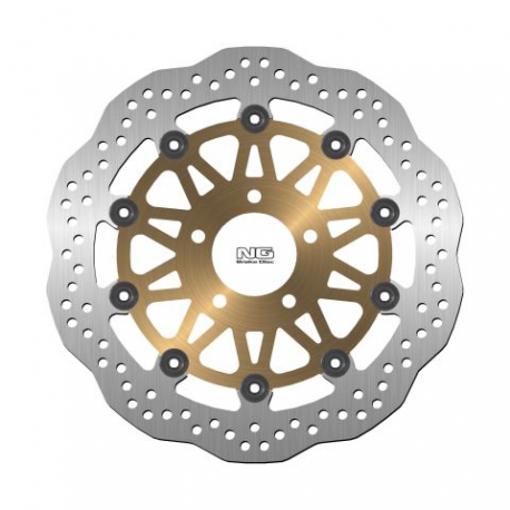 NG 2021/06 TARCZA HAMULCOWA PRZÓD SUZUKI GSF 1200 '95-05, GSX 1200 '98-03, RF 900 '94-97 (310X64X5MM) (5X10,5MM) WAVE PŁYWAJĄCA