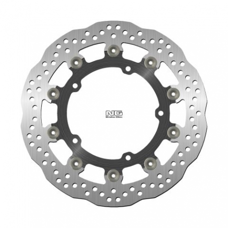 NG 2021/06 TARCZA HAMULCOWA PRZÓD YAMAHA FZS 600 '04-10, MT-03 '05-14, XJR1300 '95-13, R6 '03-09 (298X132X5MM) (5X8,5MM) WAVE PŁ