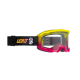 LEATT (nowy kod 2022) GOGLE ROWEROWE VELOCITY 4.0 MTB IRIZ GOGGLE 80'S SKULL BLUE UC 26% - KOLOR ŻÓŁTY/RÓŻOWY/CZARNY SZYBKA LUST