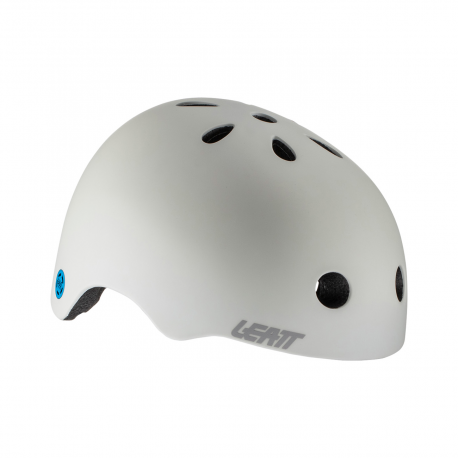 LEATT (nowy kod 2022) KASK ROWEROWY MTB URBAN 1.0 V22 HELMET STEEL KOLOR BIAŁY ROZMIAR XS/S 51-55 CM