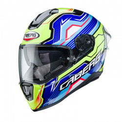 CABERG (2022) KASK INTEGRALNY Z BLENDĄ MODEL DRIFT EVO LB29 (PINLOCK) KOLOR CZARNY/NIEBIESKI/ŻÓŁTY FLUO ROZMIAR L