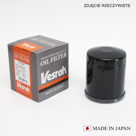 VESRAH FILTR OLEJU HF170B HARLEY DAVIDSON (CZARNY) (MADE IN JAPAN)