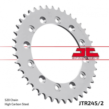 JT 2021/12 ZĘBATKA TYLNA 270 40 YAMAHA YZ/YZF/WRF '99-'18 (27040JT) (JTR245/2.40) (ŁAŃC. 520)