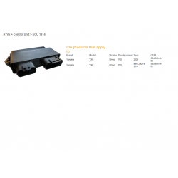 DZE MODUŁ / STEROWNIK SILNIKA ECU YAMAHA YXR 700 RHINO '08-'11 (OEM 5B4-8591A-00, 5B4-8591A-01)