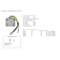 DZE REGULATOR NAPIĘCIA KAWASAKI KVF (21066-1013/029) (ESR600)