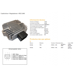 DZE REGULATOR NAPIĘCIA HONDA TRX 400 FA, FGA 04-07 (35A) (31600-HN7-003) (ESR590)