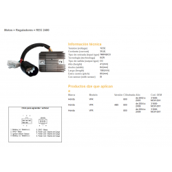 DZE REGULATOR NAPIĘCIA HONDA VFR800 02-09 (35A) (31600-MCW-D61) (ESR438)