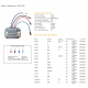 DZE REGULATOR NAPIĘCIA CAGIVA 125 MITO/PLANET/RAPTOR, HUSQVARNA WRE125 93-06, SM 125 '93-'06 (OEM-800042274)