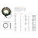 DZE UZWOJENIE ALTERNATORA STATOR YAMAHA FJR 1300 '01-11, TDM 850 '91-01, XV 750 '81-98, 1100 '86-99, SUZUKI VL 1500 '98-04, VS 6