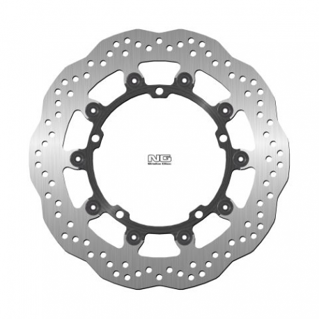 NG TARCZA HAMULCOWA PRZÓD TRIUMPH SPEED TRIPLE 1050 '08-'17, SPRINT 1050 '10-'14 (320X150X5MM) (5X10,5MM) WAVE PŁYWAJĄCA