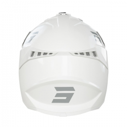 SHOT RACING (2022) KASK MOTO LITE SOLID WHITE GLOSSY 2.0 KOLOR BIAŁY BŁYSZCZĄCY ROZMIAR L