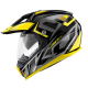 KAPPA 2022/01 KASK KV30 EVO GRAYER DUAL OFF ROAD Z SZYBĄ I BLENDĄ KOLOR CZARNY MAT/SZARY/ŻÓŁTY ROZM. XS/54